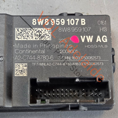 8W8959107B    VW Audi Bentley Rear Boot Trunk Control Module 8W8959107D
