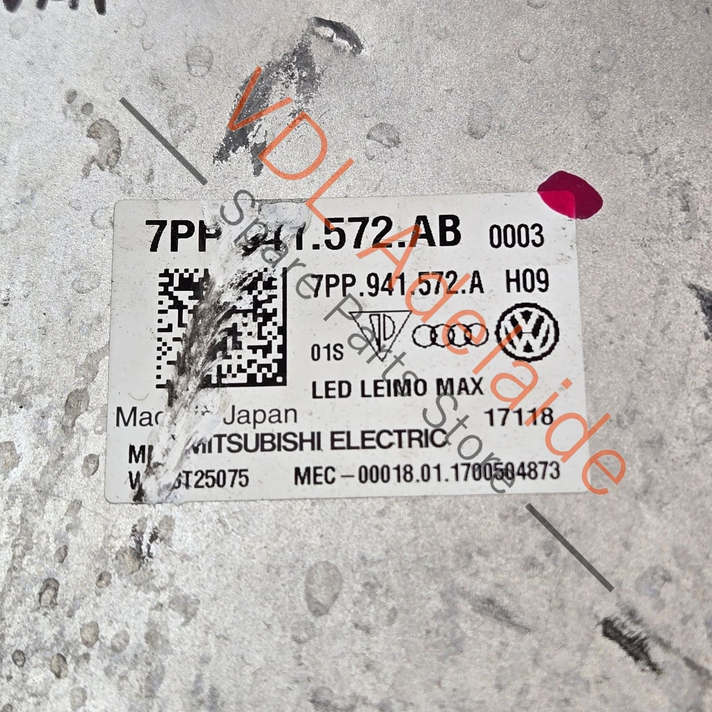 7PP941572AB    GENUINE OEM Bentley Bentayga LED Headlight Control Module 7PP941572AB