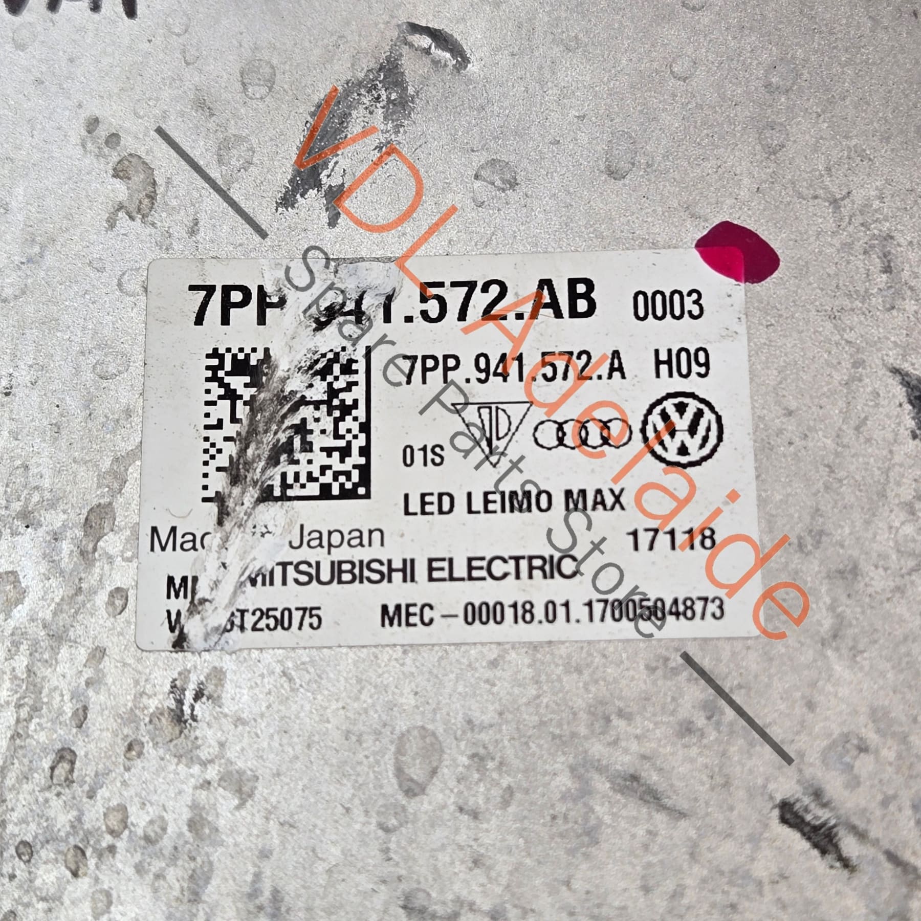 7PP941572AB    GENUINE OEM Bentley Bentayga LED Headlight Control Module 7PP941572AB