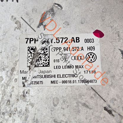 7PP941572AB    GENUINE OEM Bentley Bentayga LED Headlight Control Module 7PP941572AB