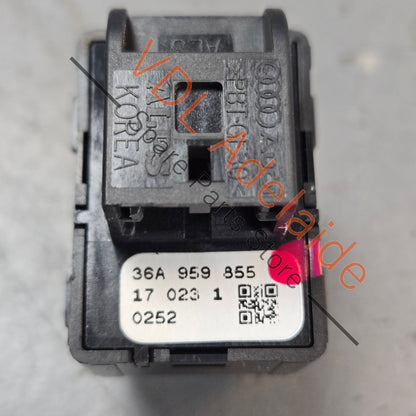 36A959855    Bentley Bentayga Genuine Passenger Door Window Switch 36A959855