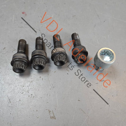 36A698137    Bentley Bentayga Set of Wheel Nut Locks Porsche Cayenne Audi Q7 36A698137