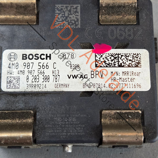 4M0907566C 4M0907566D   Bentley Bentayga Rear Radar Sensor Master RHS 4M0907566C