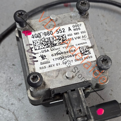 4G0980552A    Bentley Bentayga Night Vision Camera Sensor OEM 4G0980552A