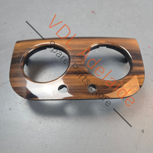 36A858175B    Bentley Bentayga Centre Console Rear Vent Trim Wood Liquid Amber Veneered Interior 36A858175B