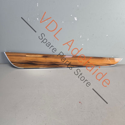 36A867776 36A867450   Bentley Bentayga Front Right Door Trim Insert Wood Liquid Amber Veneered Interior 36A867776