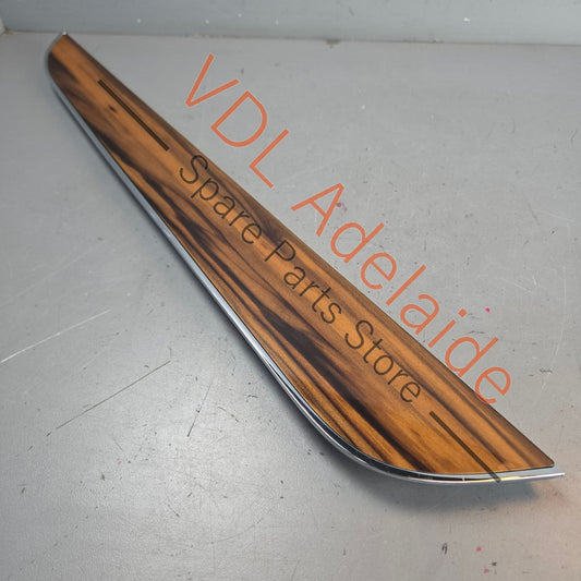 36A867775 36A867449   Bentley Bentayga Rear Left Door Trim Insert Wood Liquid Amber Veneered Interior 36A867775