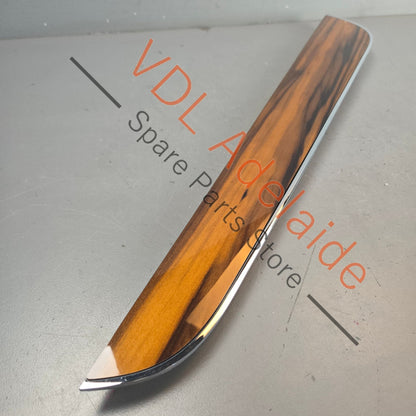 36A867775 36A867449   Bentley Bentayga Rear Left Door Trim Insert Wood Liquid Amber Veneered Interior 36A867775