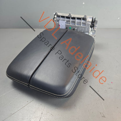 36A864207A 36A864207CV66   Bentley Bentayga Centre Armrest Arm Rest Imperial Blue Leather 36A864207C 36A864207CV66