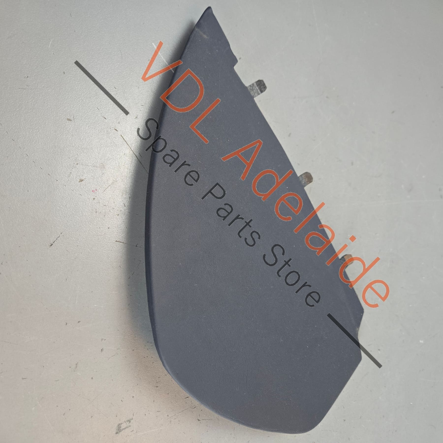 36A858247 36A858217   Bentley Bentayga Left Dashboard End Cover Side Panel Trim Imperial Blue Leather 36A858247