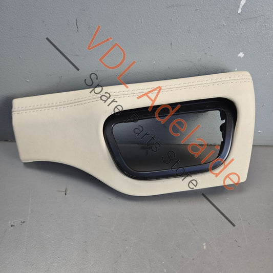 36C868115    Bentley Bentayga Right Side Headlight Switch Dashboard Trim Linen Leather 36C868115