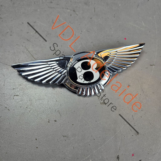 36A853630    Bentley Bentayga Boot Badge Wings Emblem 36A853630