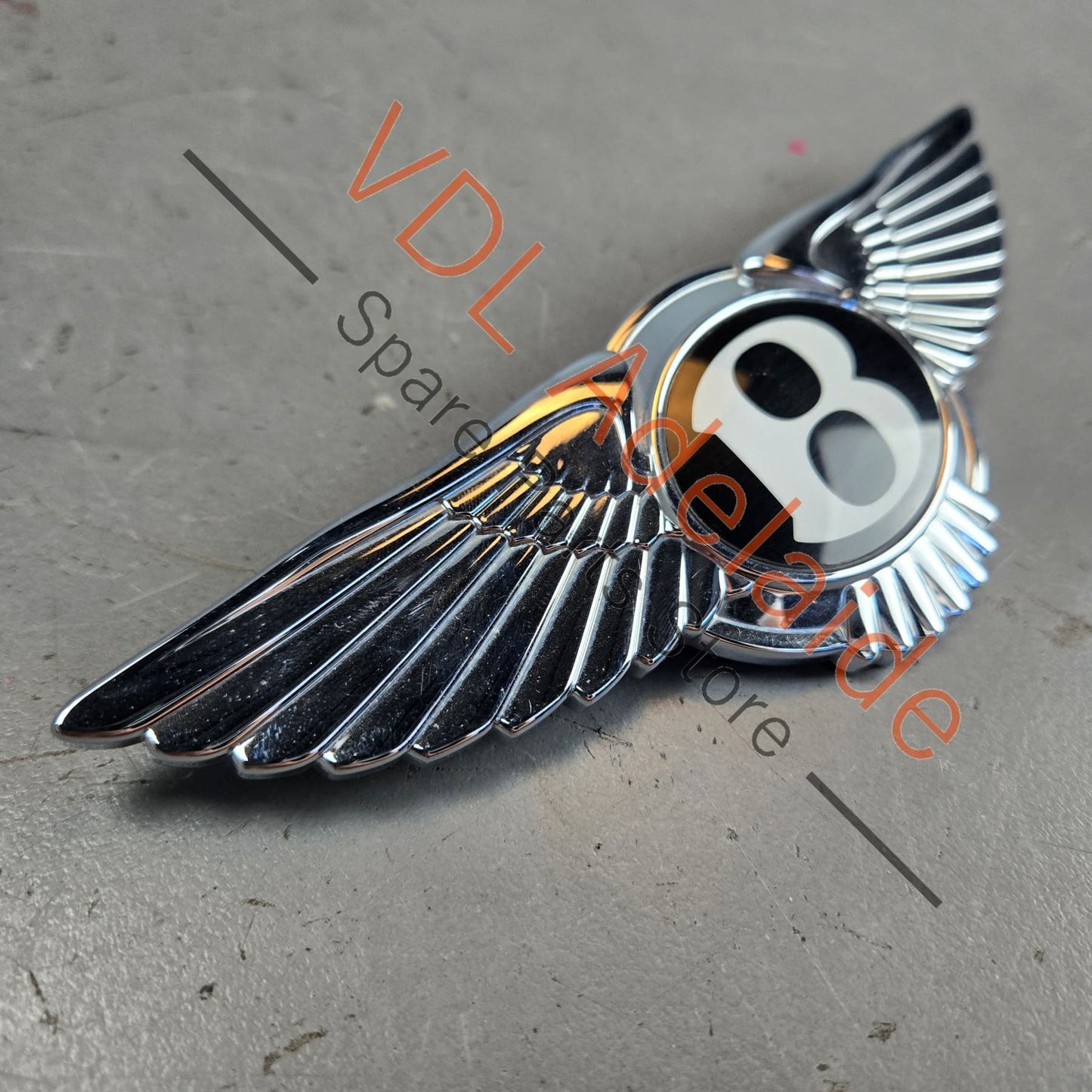 36A853630    Bentley Bentayga Boot Badge Wings Emblem 36A853630
