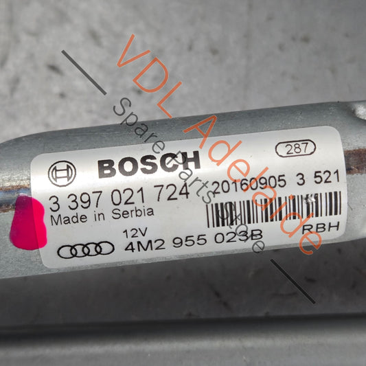 4M2955119A 4M2955023B   Audi Q7 Bentley Bentayga Windscreen Wiper Motor Assembly 4M2955119A 4M2955023B