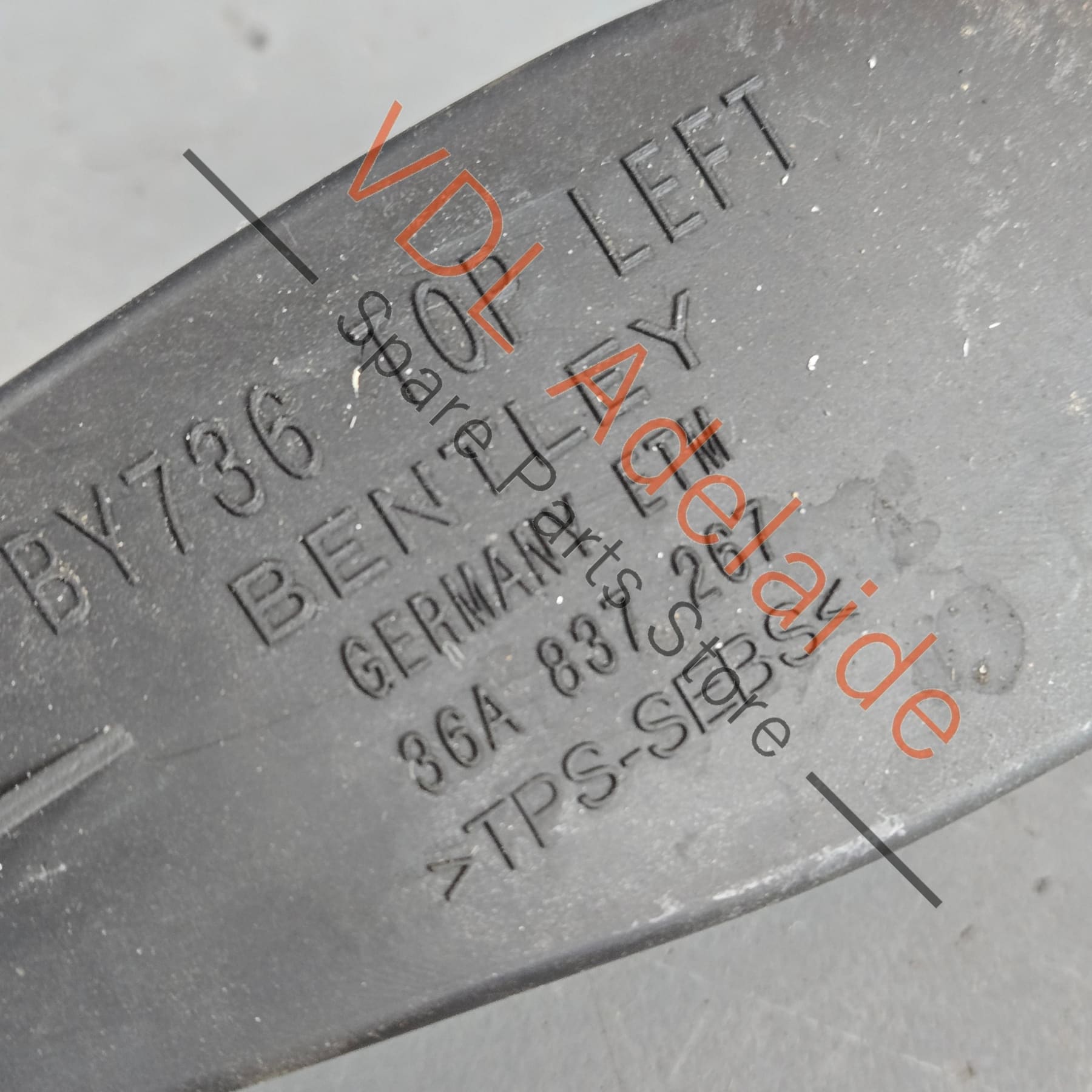 36A837267    Bentley Bentayga Front Door Check Strap 36A837267
