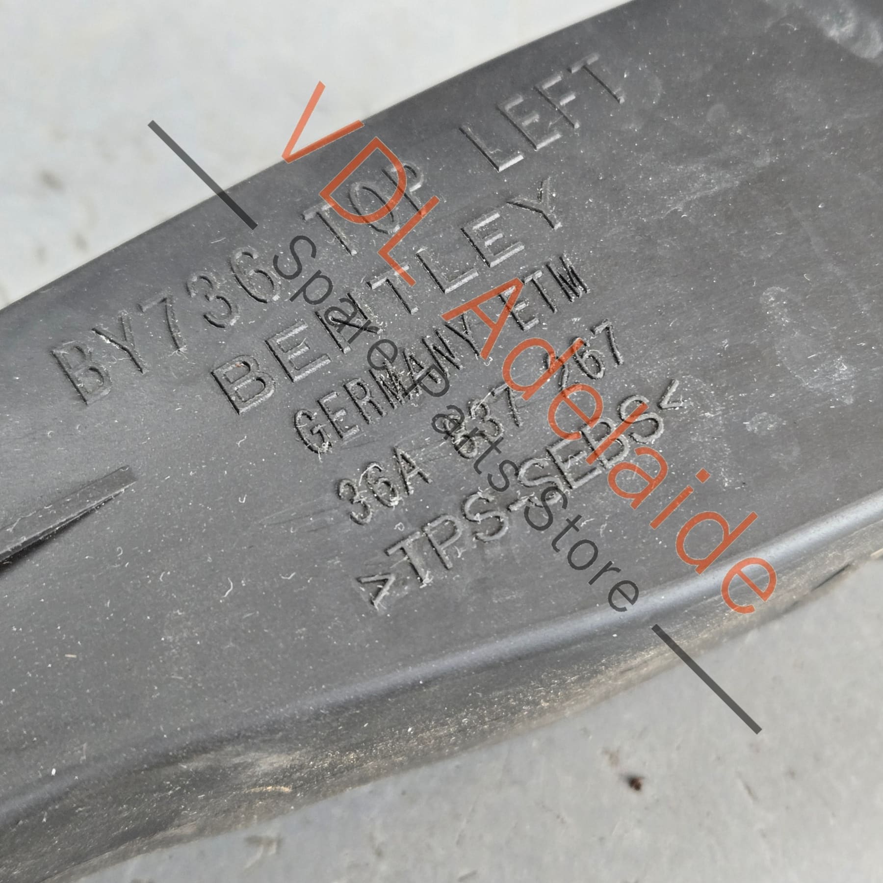 36A837267    Bentley Bentayga Front Door Check Strap 36A837267