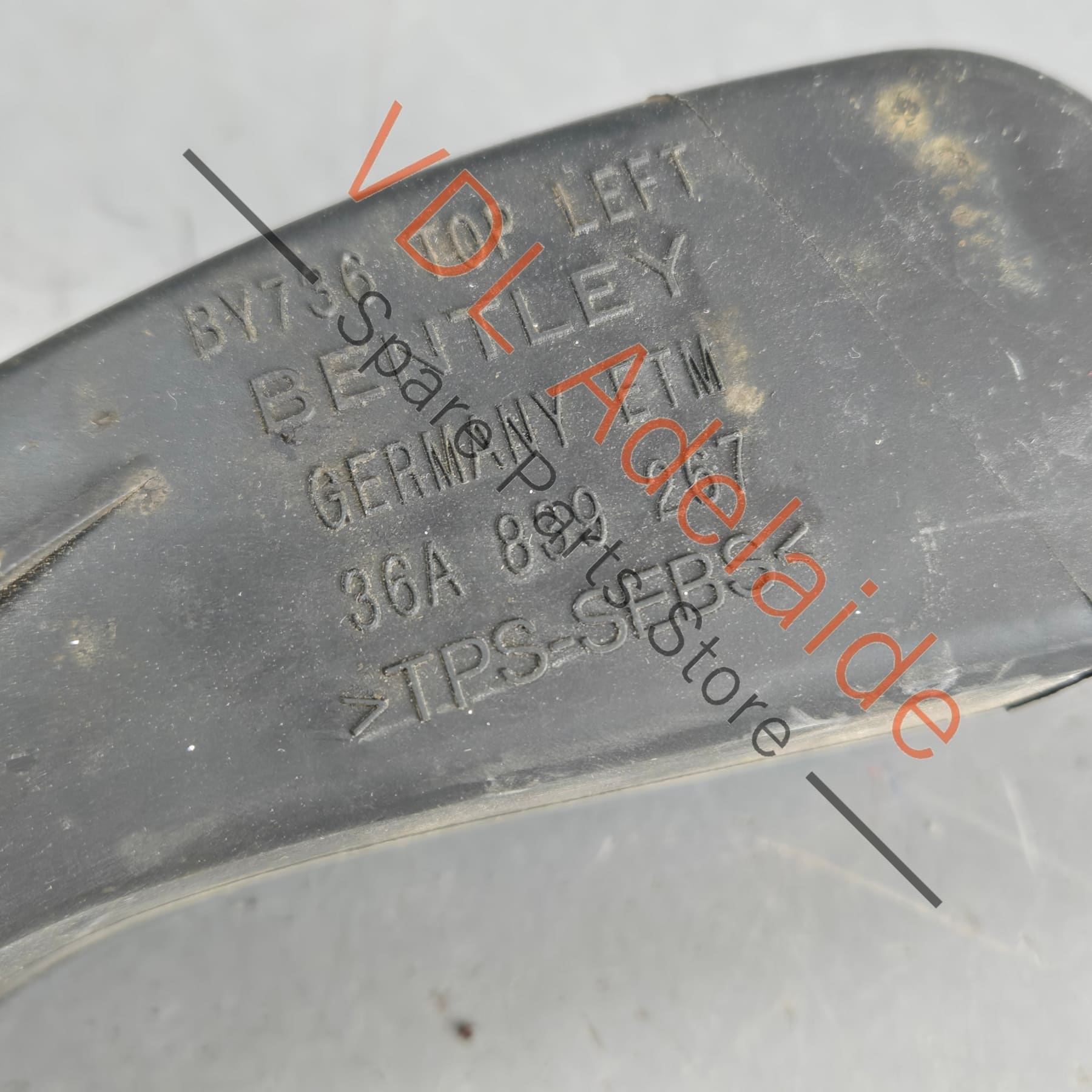36A839267    Bentley Bentayga Rear Door Check Strap 36A839267