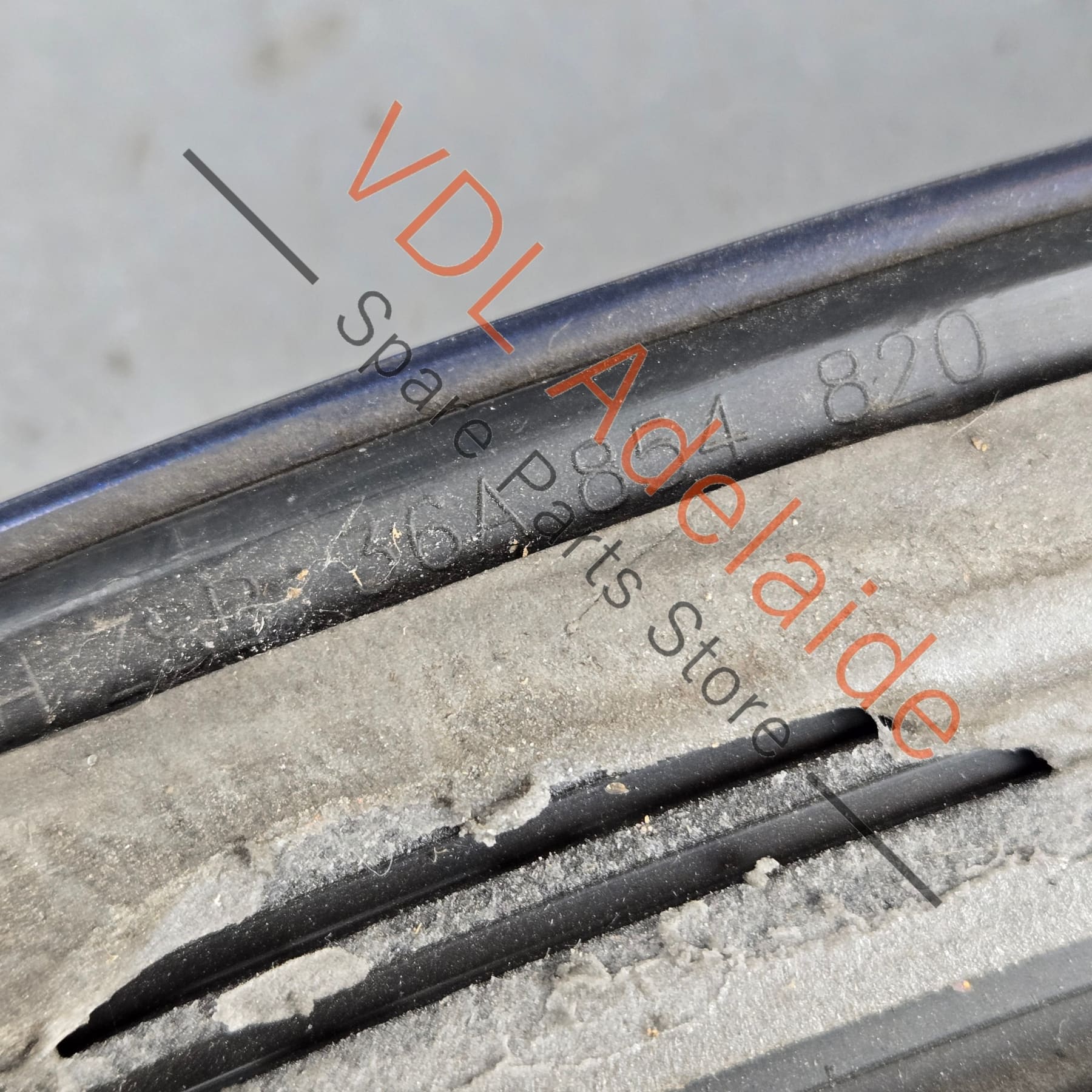 36A854820    Bentley Bentayga Right Rear Door Wheel Arch Extension Molding 36A854820
