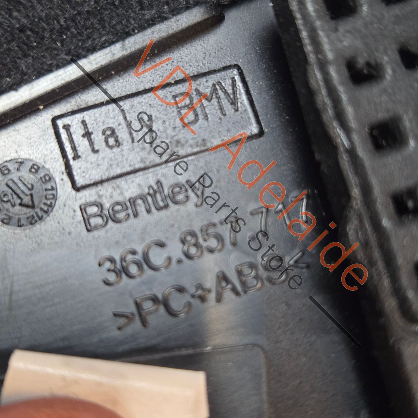 36C857161B 36C857717   Bentley Bentayga Dash Top Trim for HUD Heads Up Display 36C857161B