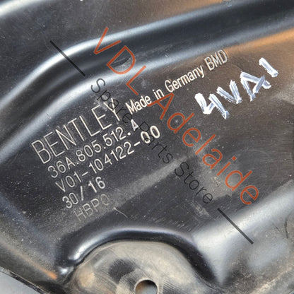 36A805512A 36A805512B   Bentley Bentayga Engine Bay Intercooler Headlight Mounting Bracket Right 36A805512B