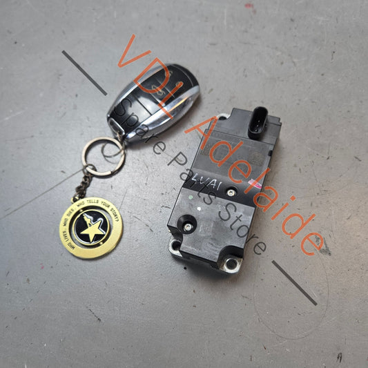 36A959754 3Q0905861A   Bentley Bentayga Steering Column Lock and Matched Key Fob 3Q0905861A 36A959754