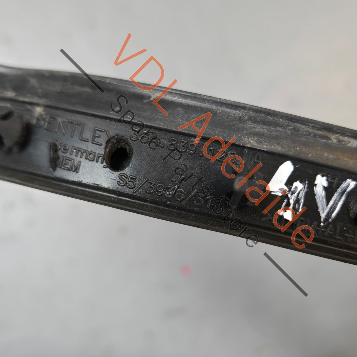 36A839120    Bentley Bentayga Rear Door Rubber Gasket Seal Right Side 36A839120