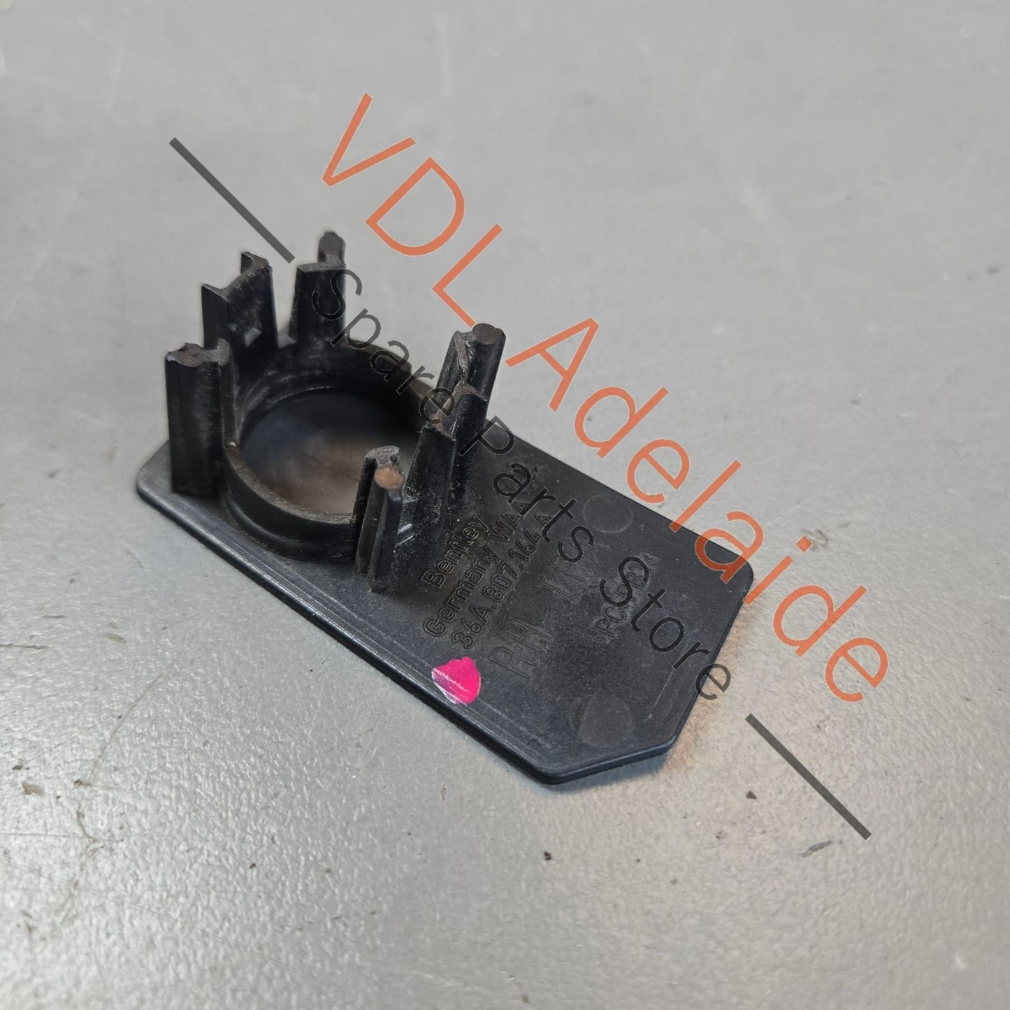 36A807164A    Bentley Bentayga Parking Sensor Mounting Bracket 36A807164A Front Bumper Outer Right
