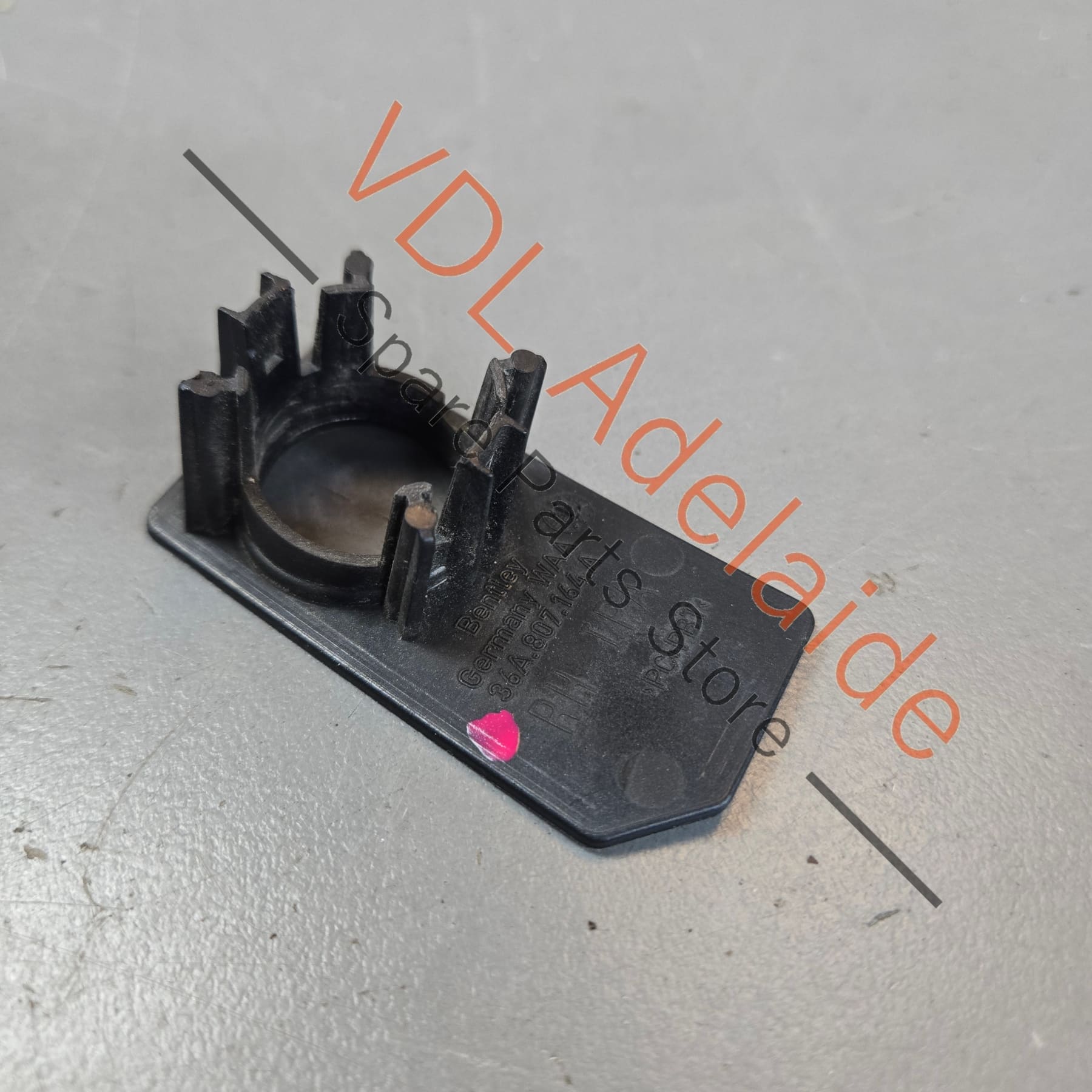 36A807164A    Bentley Bentayga Parking Sensor Mounting Bracket 36A807164A Front Bumper Outer Right