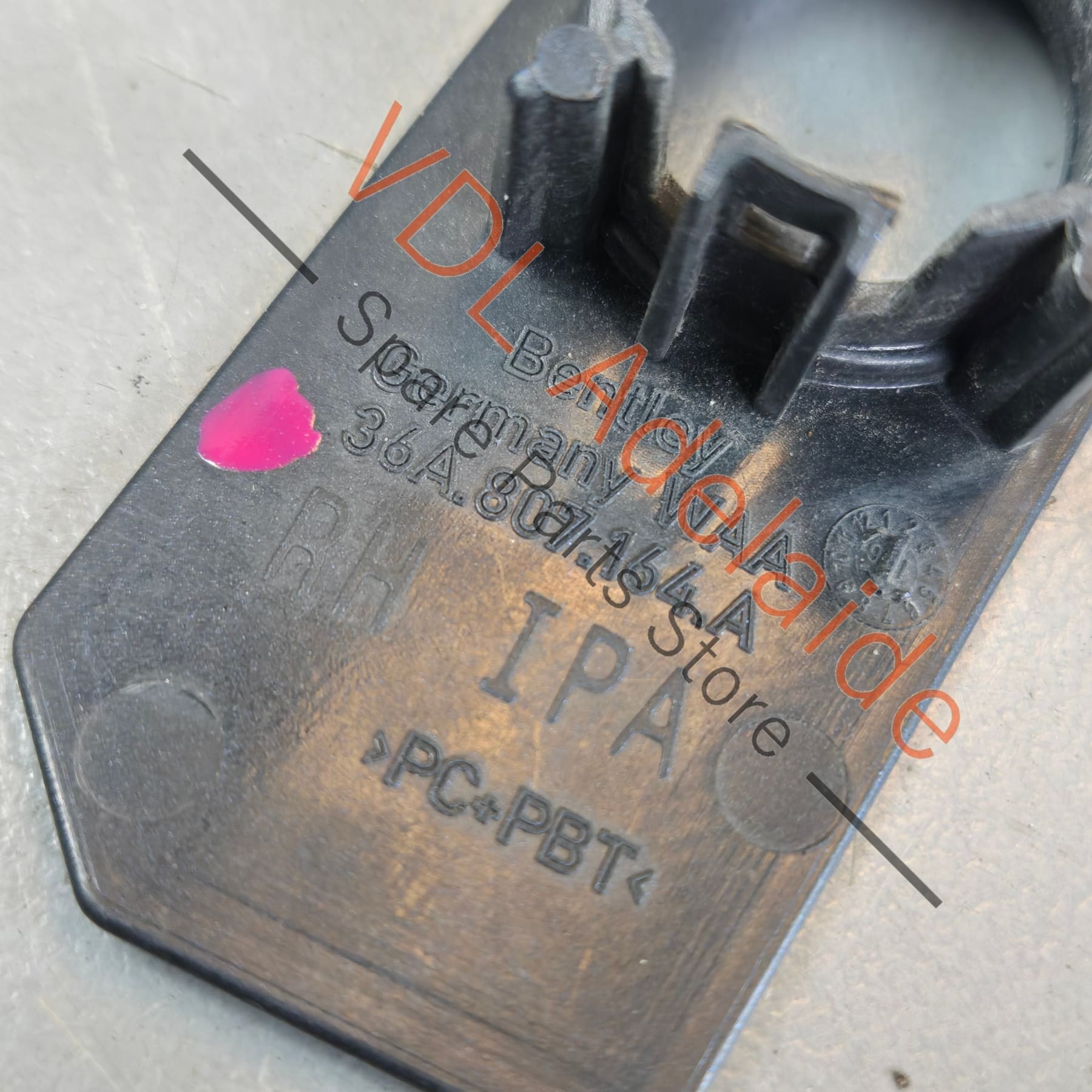 36A807164A    Bentley Bentayga Parking Sensor Mounting Bracket 36A807164A Front Bumper Outer Right