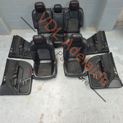 Porsche Cayenne 958 GTS Interior Set of Alcantara Seats & Door Cards