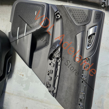 Porsche Cayenne 958 GTS Interior Set of Alcantara Seats & Door Cards