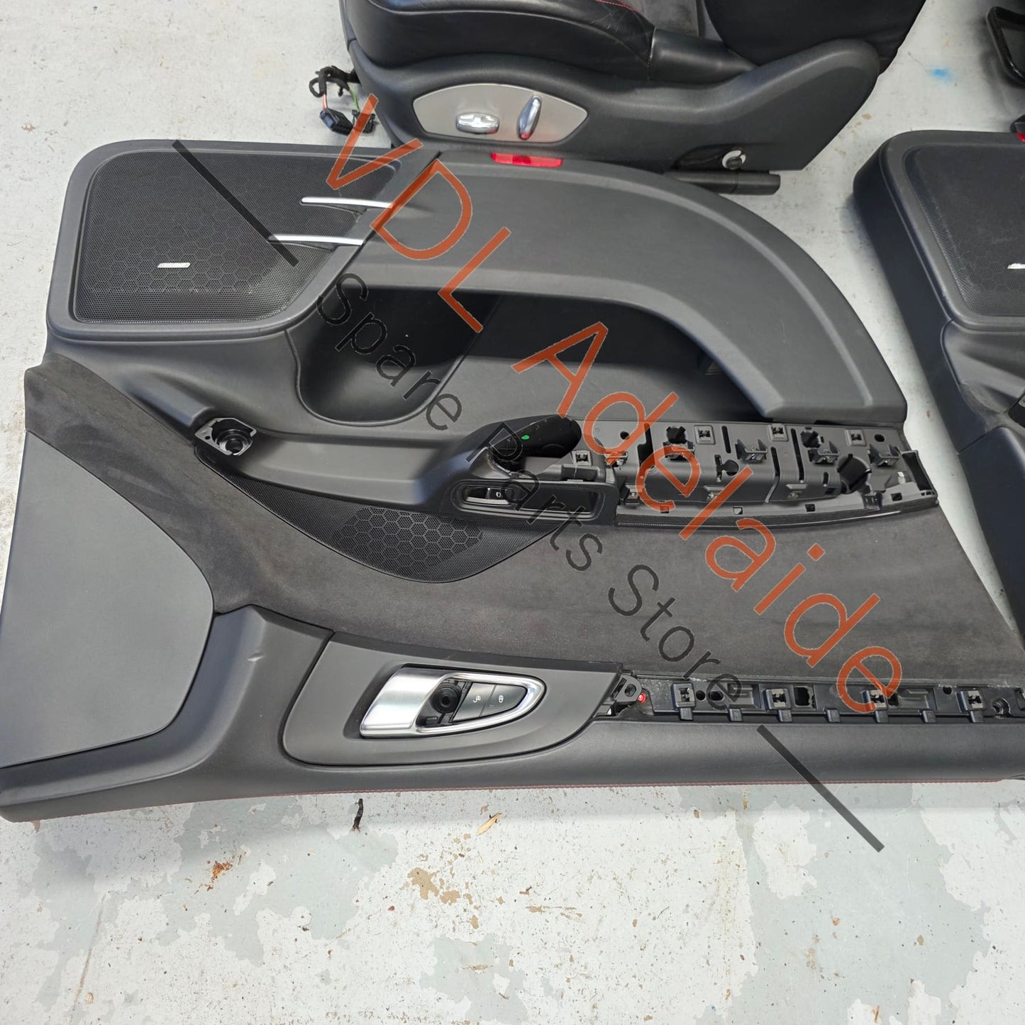 Porsche Cayenne 958 GTS Interior Set of Alcantara Seats & Door Cards
