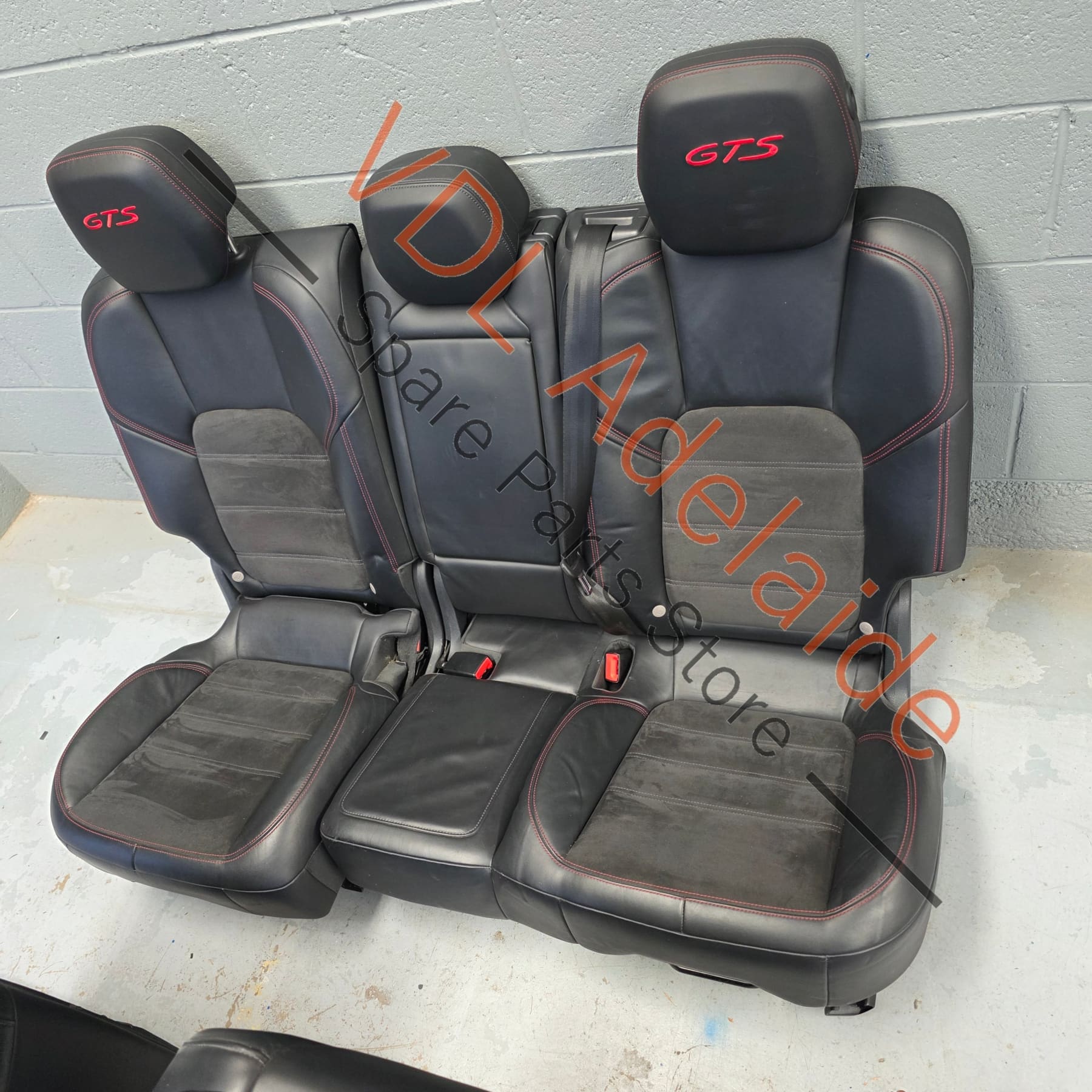 Porsche Cayenne 958 GTS Interior Set of Alcantara Seats & Door Cards