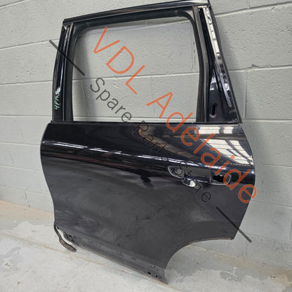 958833055 95853301100   Porsche Cayenne 958 Rear Left Door Shell Panel Jet Black Metallic 2T / C9X