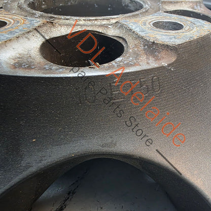 7P5601025M 95836214202   Porsche Cayenne Q7 Touareg 21in x 10in Alloy Wheel Turbo Design 7P5601025M 95836214202 #02