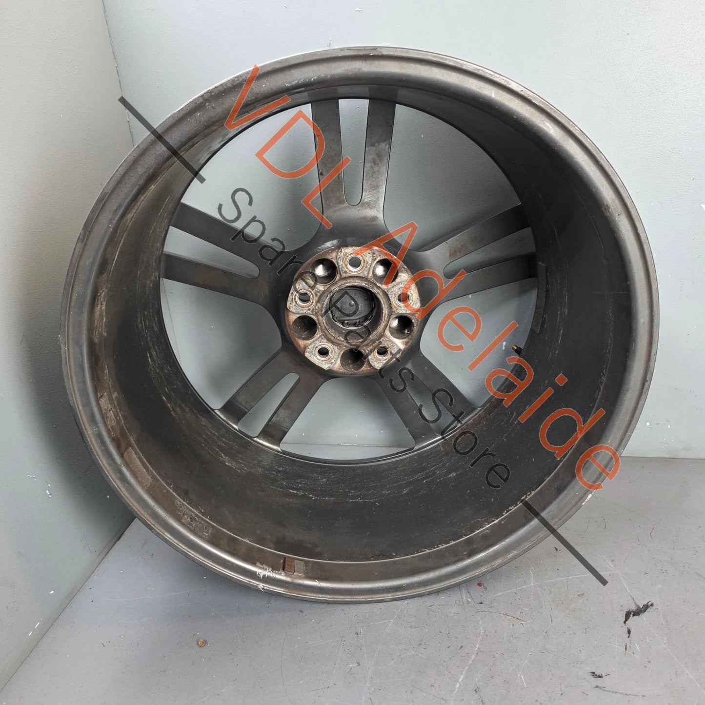 7P5601025M 95836214202   Porsche Cayenne Q7 Touareg 21in x 10in Alloy Wheel Turbo Design 7P5601025M 95836214202 #02