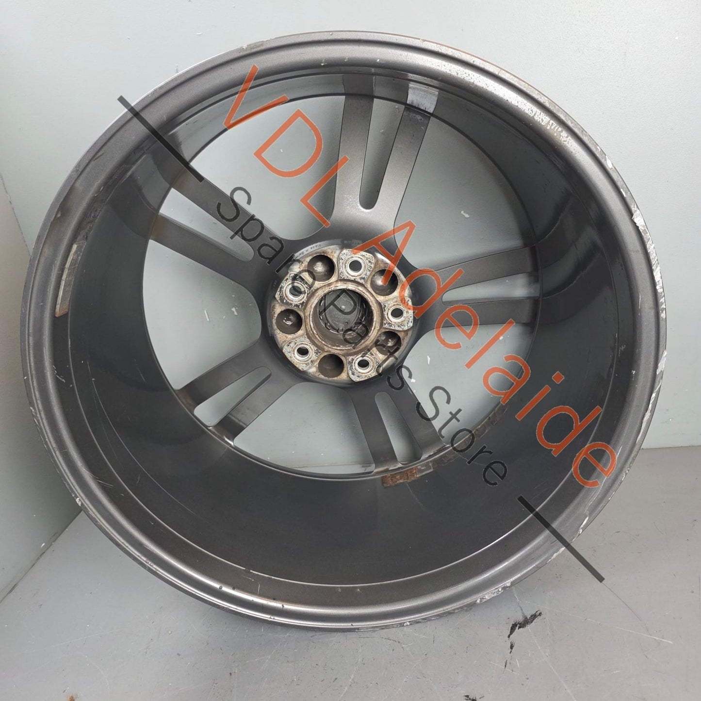 7P5601025M 95836214202   Porsche Cayenne Q7 Touareg 21in x 10in Alloy Wheel Turbo Design 7P5601025M 95836214202 #03