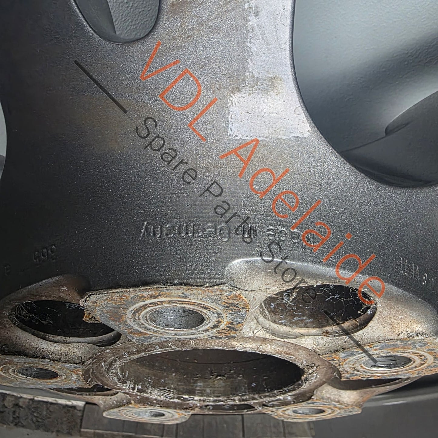 7P5601025M 95836214202   Porsche Cayenne Q7 Touareg 21in x 10in Alloy Wheel Turbo Design 7P5601025M 95836214202 #04 **MINOR DAMAGE*