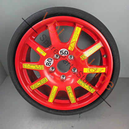 95836205000 95836205002   Porsche Cayenne Q7 Touareg 18in x 6.5in Space Saver Collapsible Alloy Wheel 195 75 18in