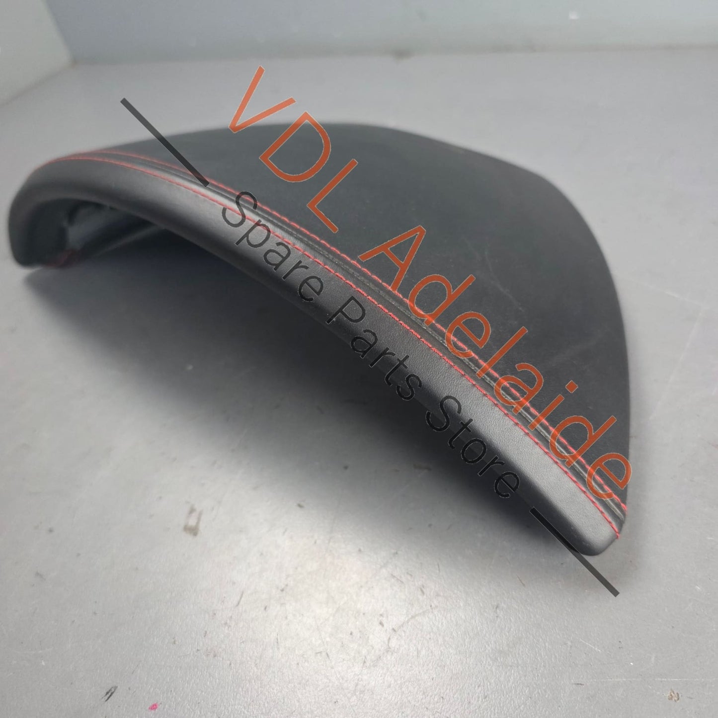 958858277AIVE 95855227701IVE   Porsche Cayenne GTS 958 92A Dashboard Instrument Cluster Cover Lid Leather w Red Stitch