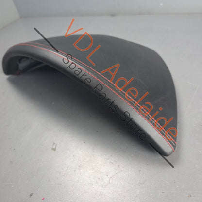 958858277AIVE 95855227701IVE   Porsche Cayenne GTS 958 92A Dashboard Instrument Cluster Cover Lid Leather w Red Stitch