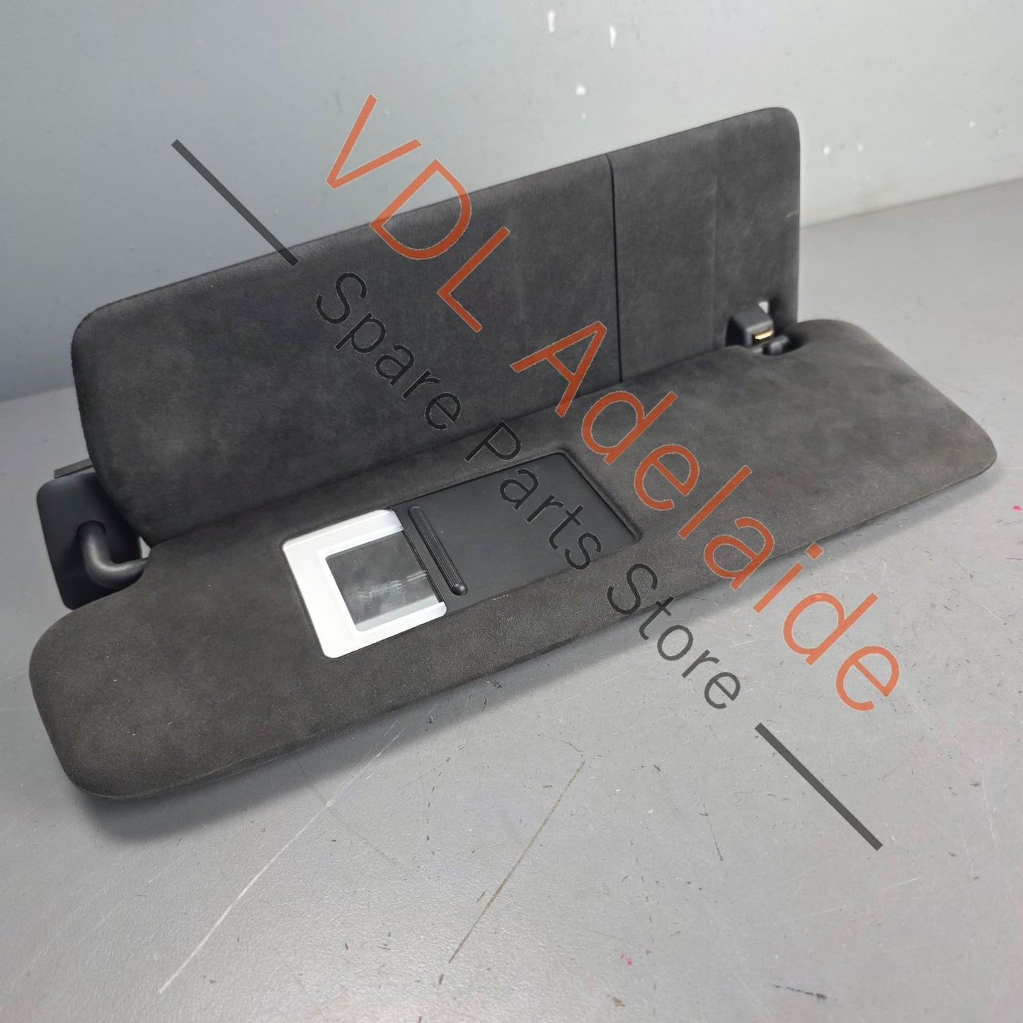 958731551132W0 95873155113 7P5857551J  Porsche Cayenne GTS 958 92A Alcantara Sun Visor Interior Left Side