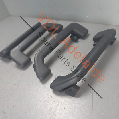 7P0857643B 7P0857644B   Porsche Cayenne 958 Touareg 7P Roof Grab Handle Set Black 7P0857643B 7P0857644B
