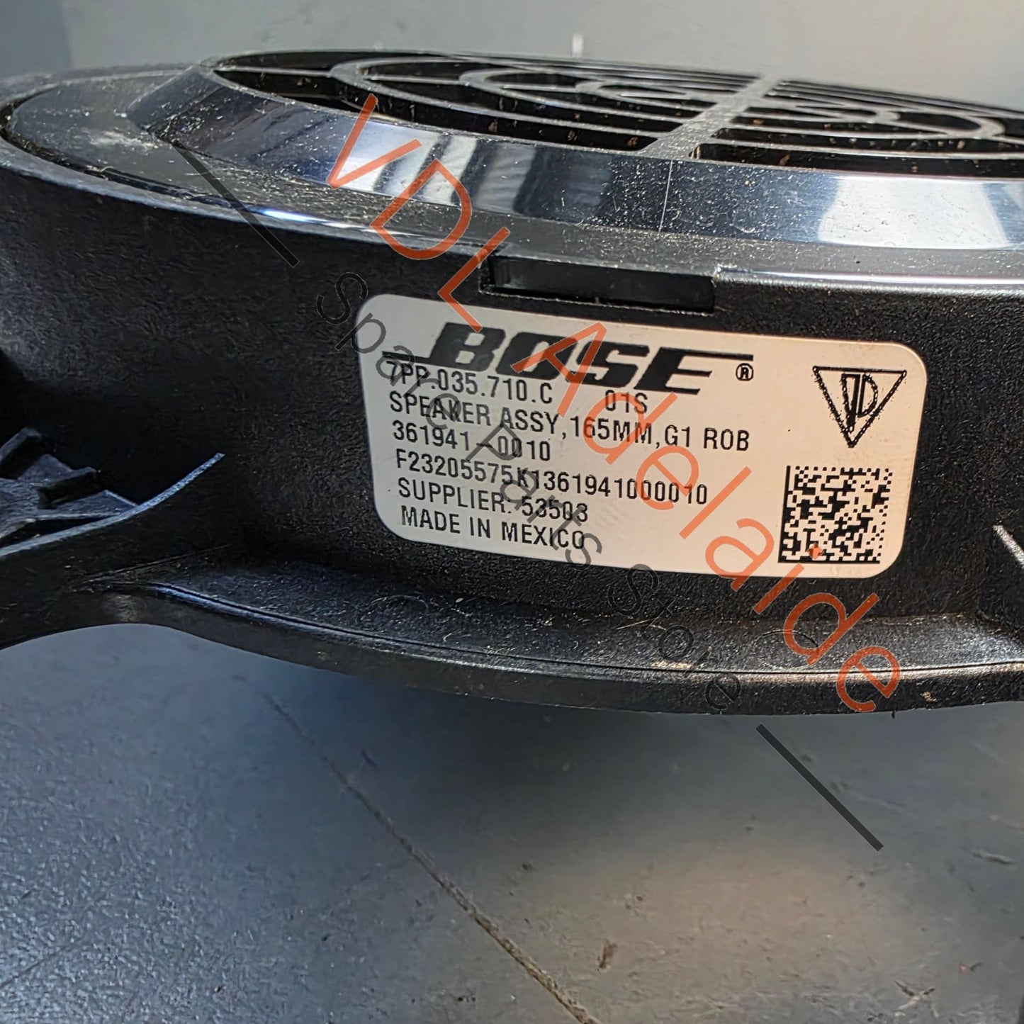7P5035481D 7PP035710C   Porsche Cayenne BOSE Speakers & Bass Box Woofer 7P5035481D 7PP035710C 9x pieces