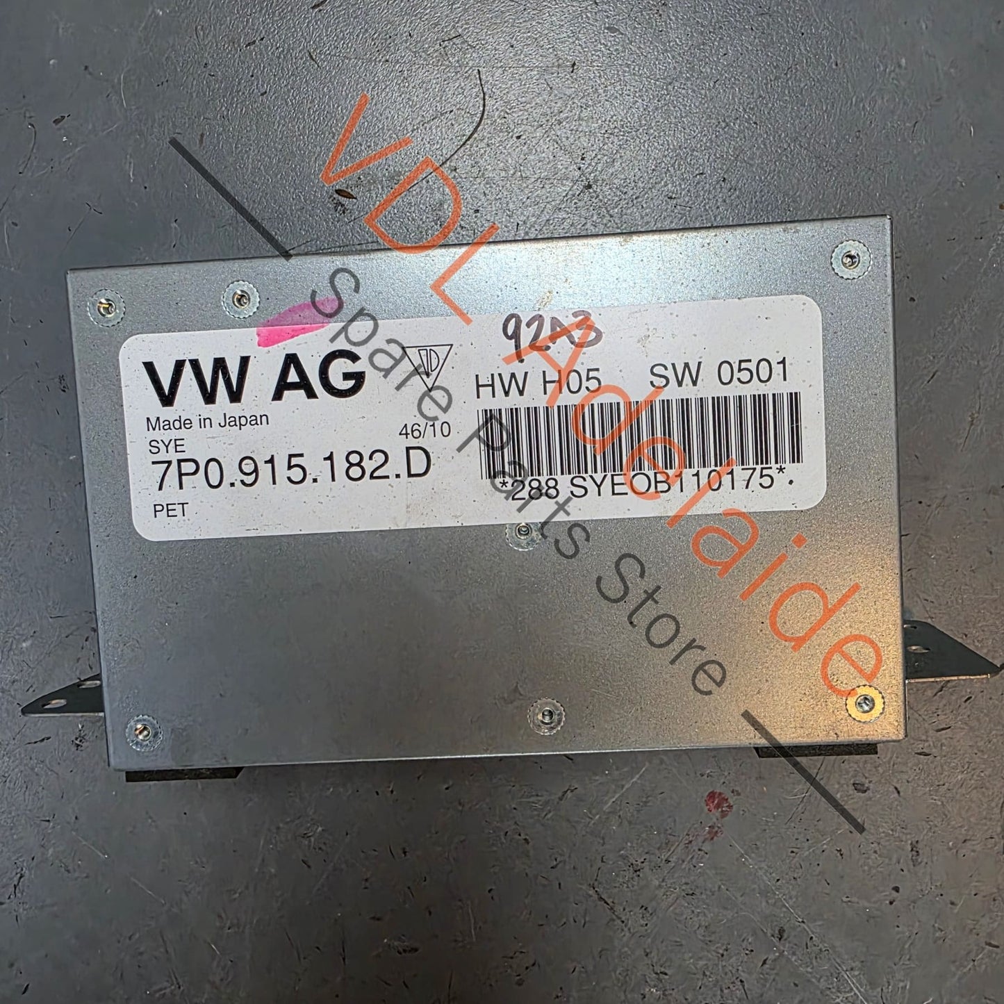 7P0915182D 958618182X   Porsche Cayenne Hybrid Battery Controller Control Module 7P0915182D 958618182X