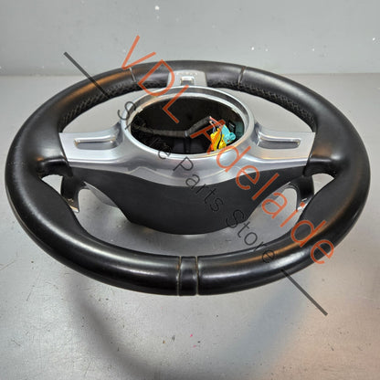 97034780394A34 7PP419091CC   Porsche Cayenne GTS Turbo 958 92A Steering Wheel with Shift Paddles