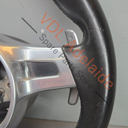 97034780394A34 7PP419091CC   Porsche Cayenne GTS Turbo 958 92A Steering Wheel with Shift Paddles