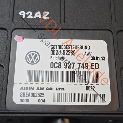 0C8927749ED    Porsche Cayenne 958 GTS TCU Gearbox Controller 95861812111 0C8927749ED