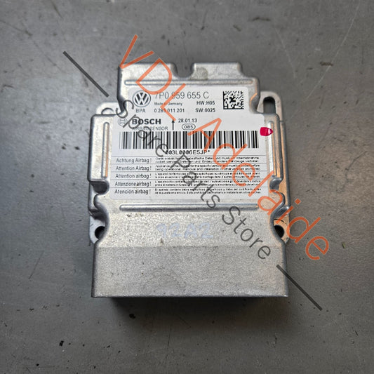 7P0959655C 95861820103   Porsche Cayenne 958 Airbag Control Module SRS 7P0959655C 95861820103