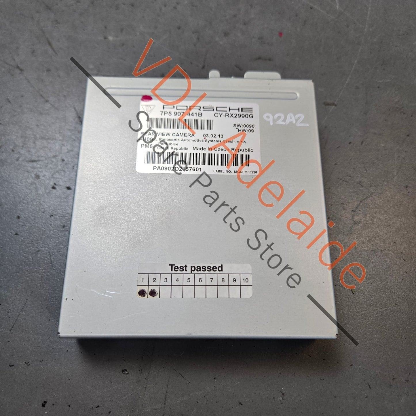 7P5907441B 95861804500   Porsche Cayenne Reverse Camera Control Unit 7P5907441B 95861804500